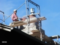 Brick Chimney Before